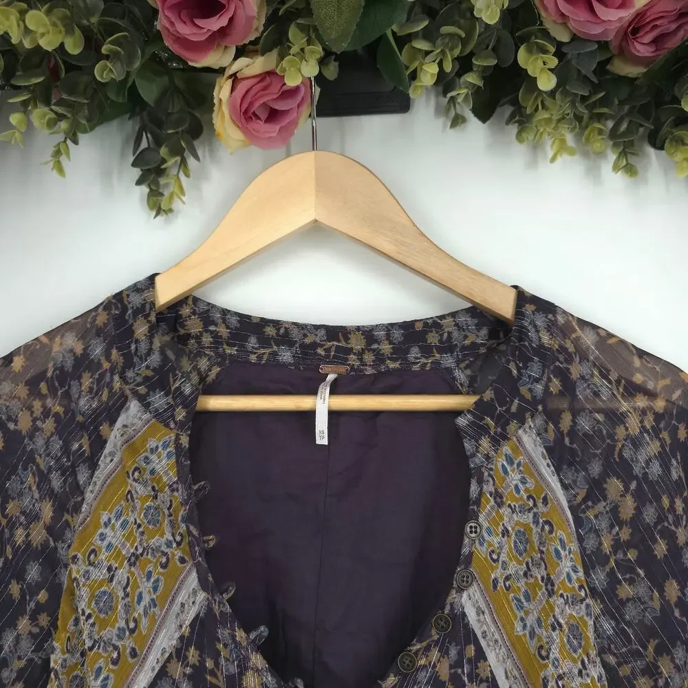 Free People Melody Laughter Floral Dress Size XS